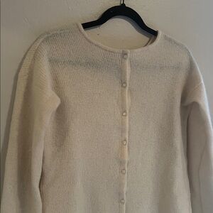 Sézane Gaspard Cardigan - Ecru XS